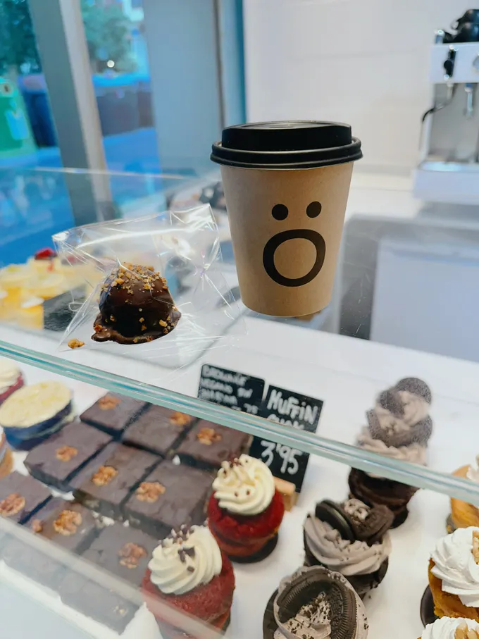 Vitrina de postres del día